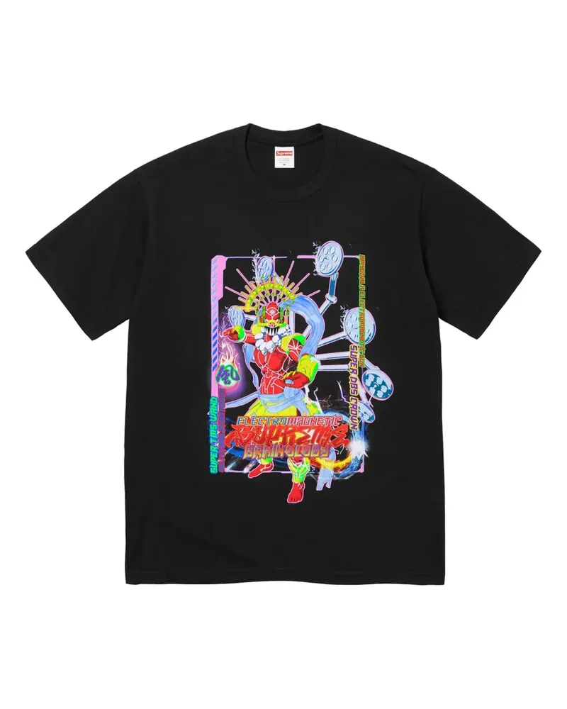 Supreme Being T-Shirt mit grafischem Print - Schwarz Schwarz