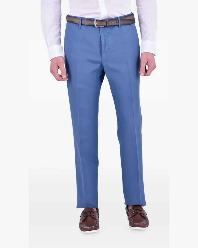 Incotex Chinos mit schmalem Bein - Blau Blau