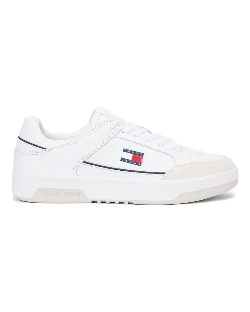 Tommy Hilfiger panelled-perforated sneakers - Weiß Weiß