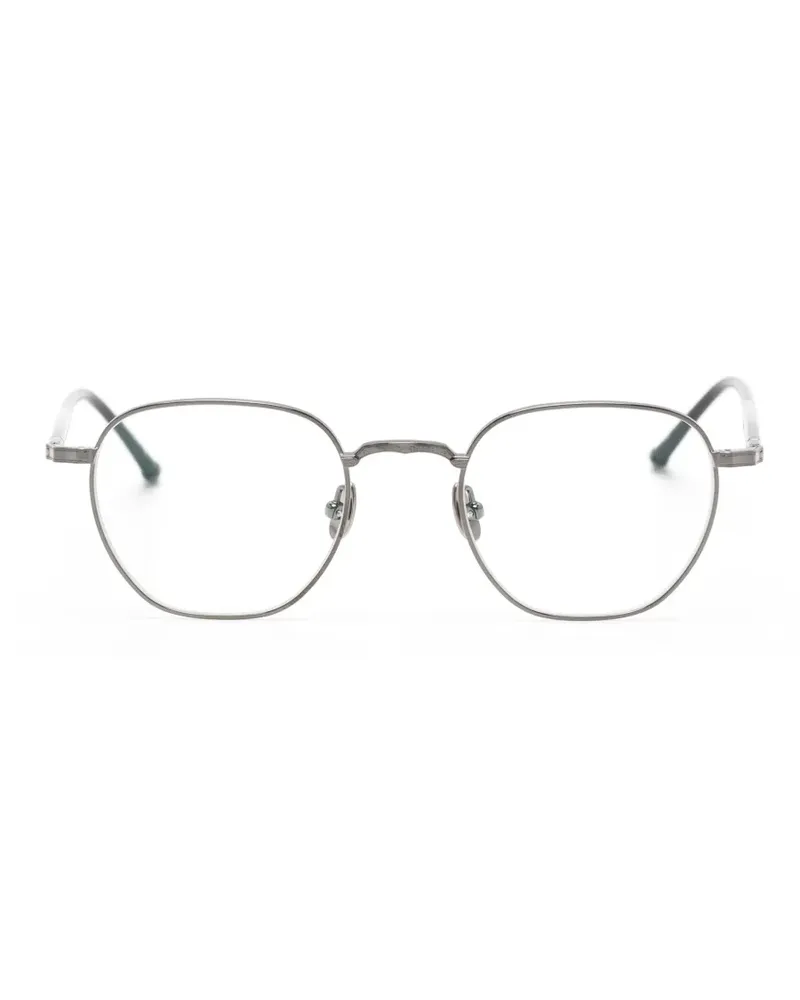 MATSUDA Brille mit rundem Gestell - Schwarz Schwarz