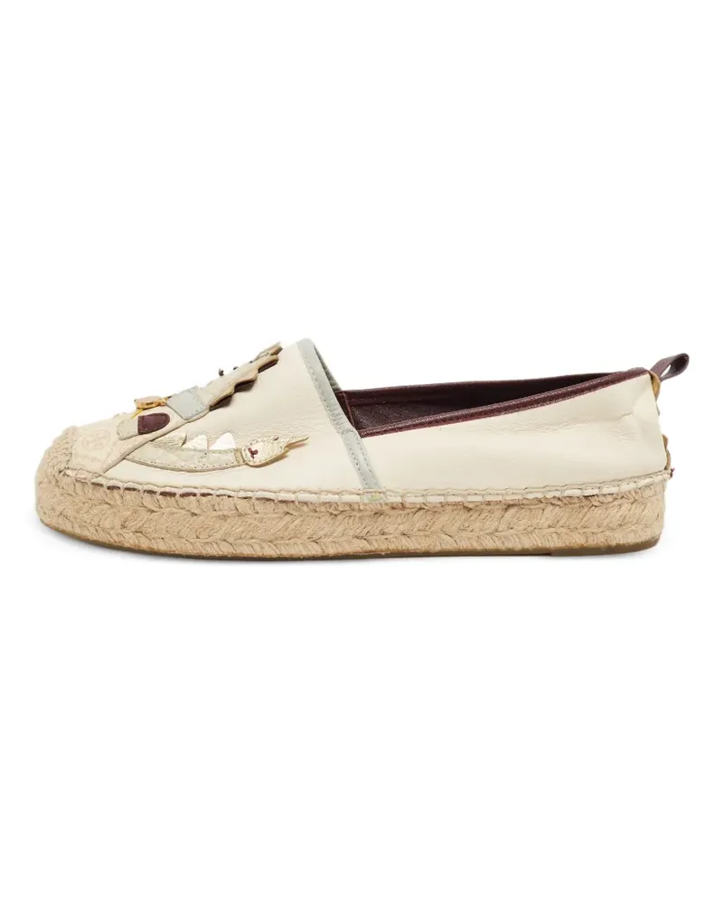 Tory Burch Espadrilles mit runde Kappe - Nude Nude