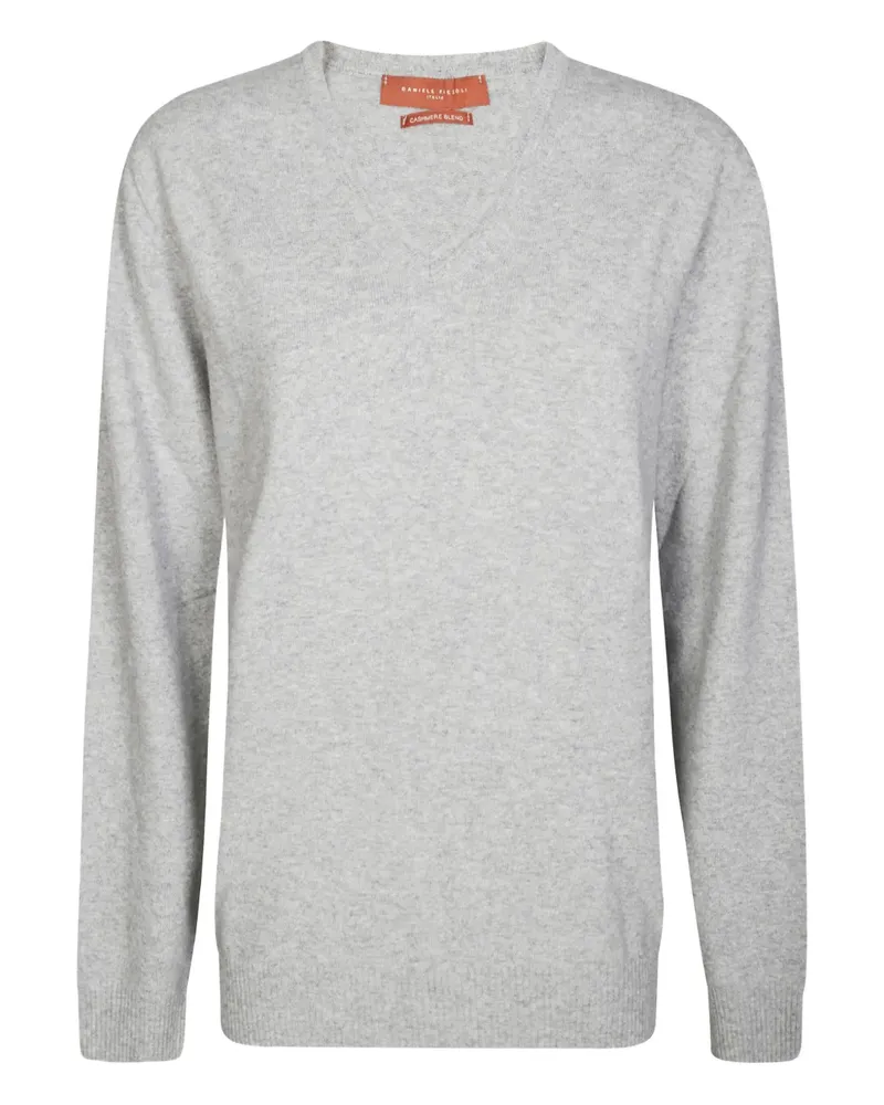 Daniele Fiesoli Pullover mit V-Ausschnitt - Grau Grau