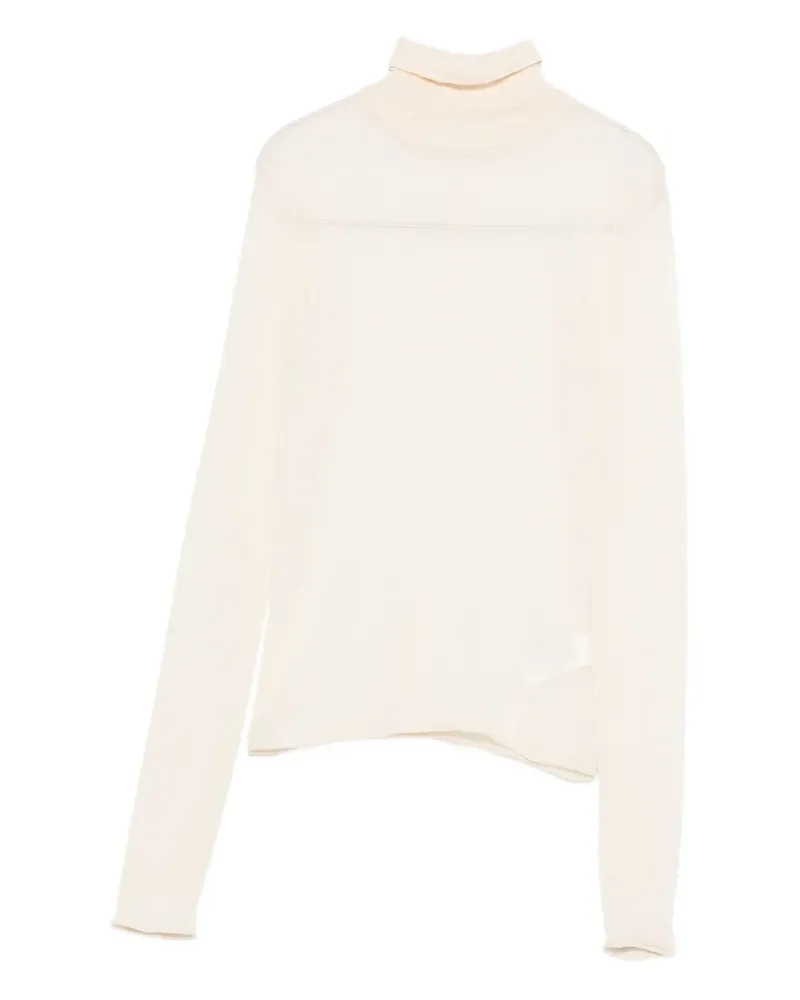 Patrizia Pepe turtleneck sweater - Nude Nude