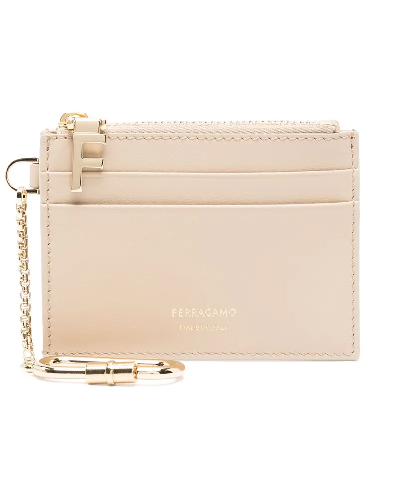 Ferragamo Klassisches Kartenetui - Nude Nude