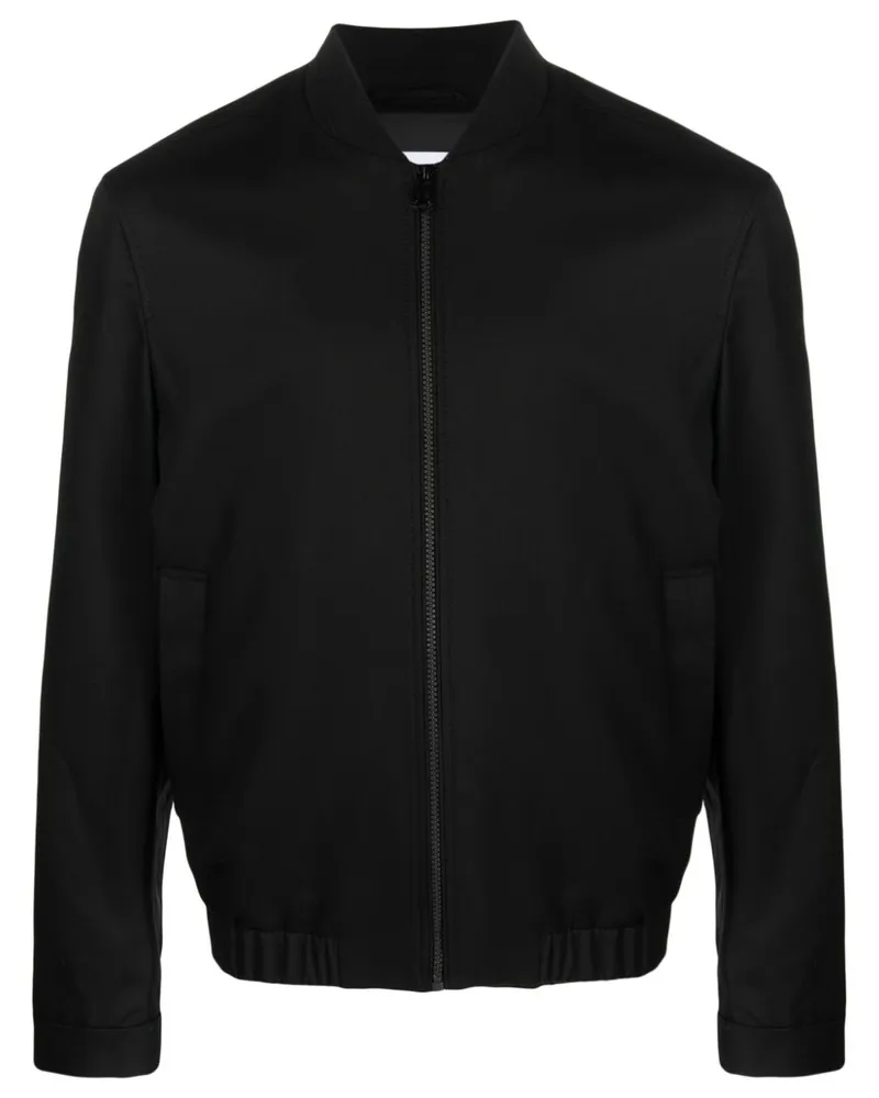 Calvin Klein Bomberjacke mit Stehkragen - Schwarz Schwarz