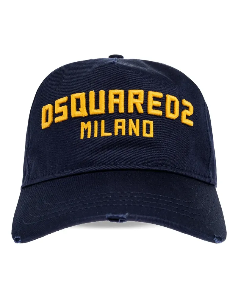 Dsquared2 Baseballkappe mit Stickerei - Blau Blau