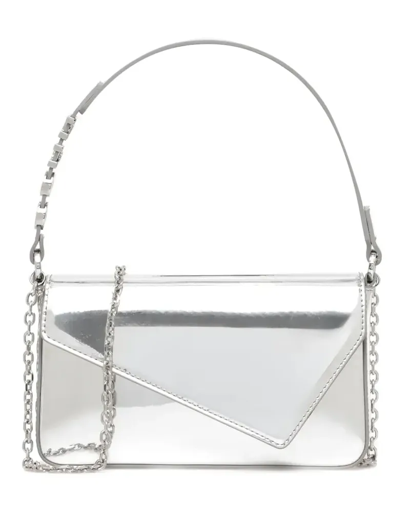 HUGO BOSS Laminierte Tote Bag - Silber Silber