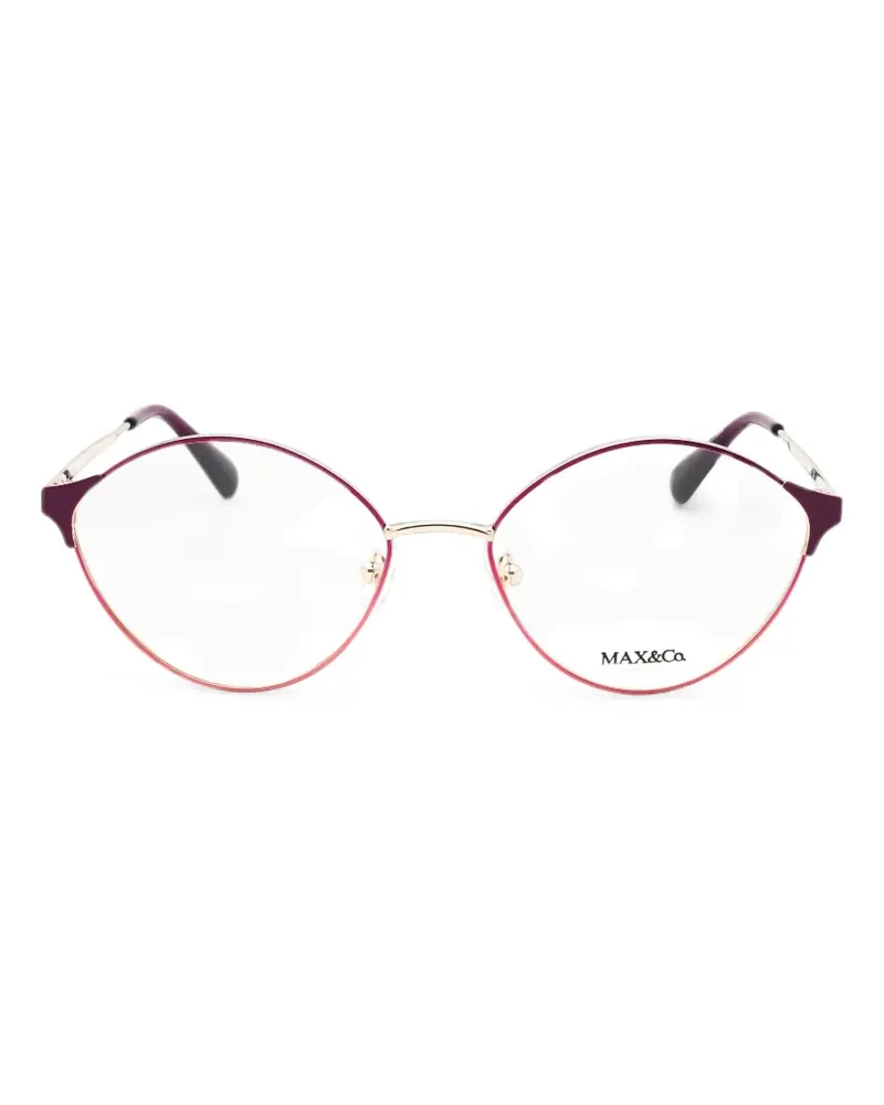 MAX&Co. oval-frame glasses - Rosa Rosa