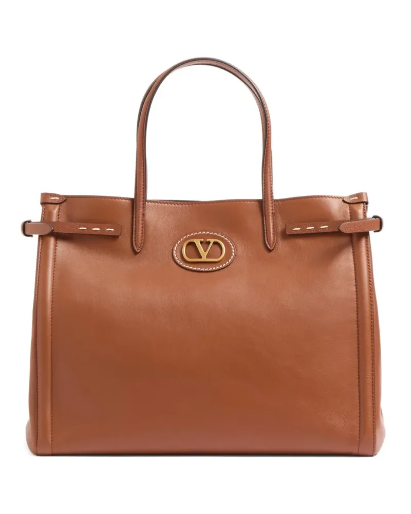 Valentino Garavani Mittelgroße Antibes Tote Bag - Braun Braun