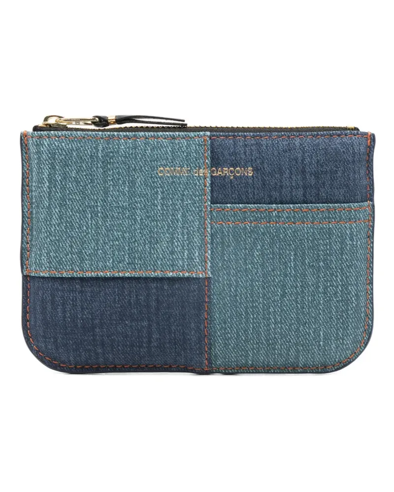 Comme des Garçons Portemonnaie mit Logo - Blau Blau
