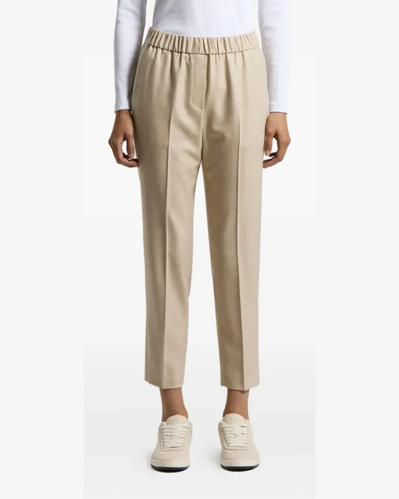 Peserico Hose mit elastischem Bund - Nude Nude
