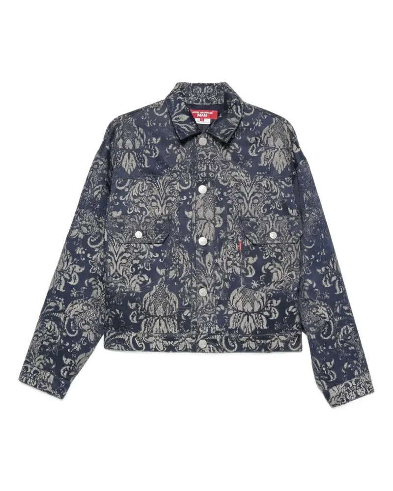 Junya Watanabe x Levi buttoned denim jacket - Blau Blau