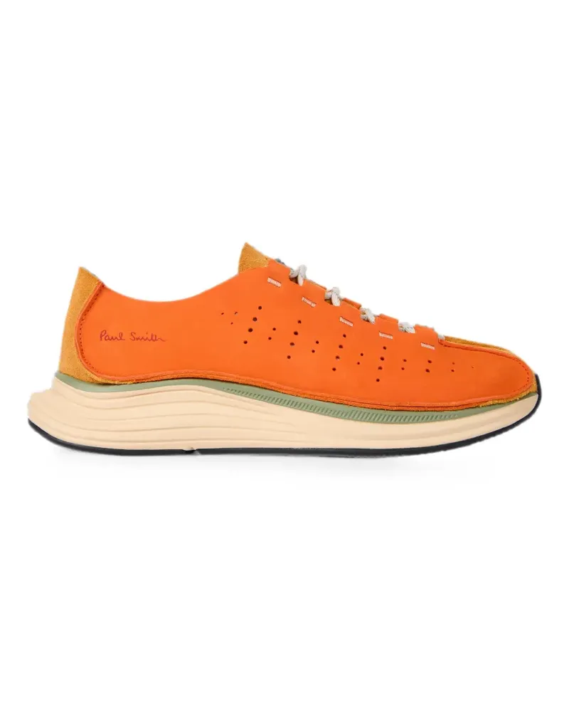 Paul Smith Perforierte Sneakers - Orange Orange