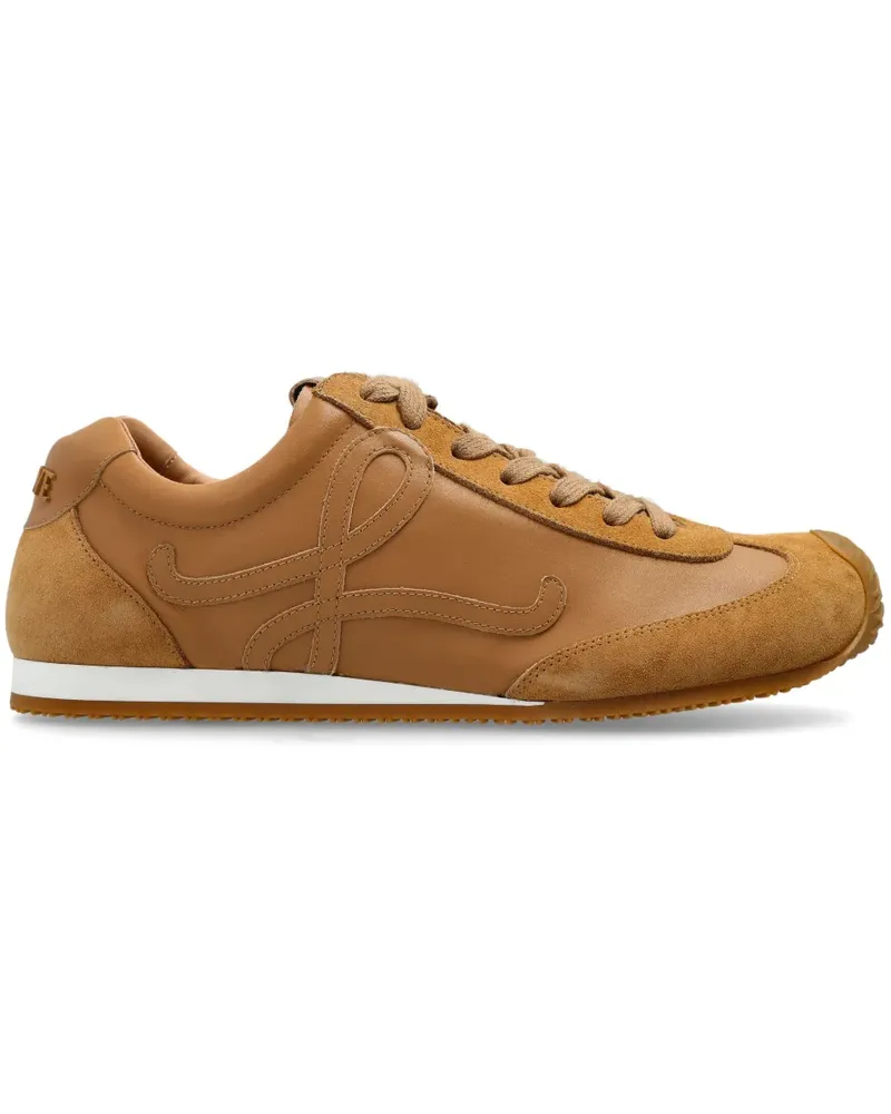 Loewe Sneakers mit Logo-Patch - Braun Braun