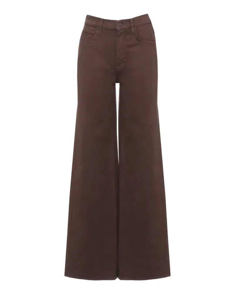 Mother The Undercover Sneak Jeans - Braun Braun