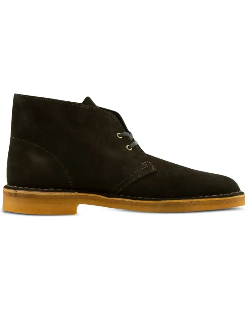 Clarks London Green Desert-Boots - Braun Braun