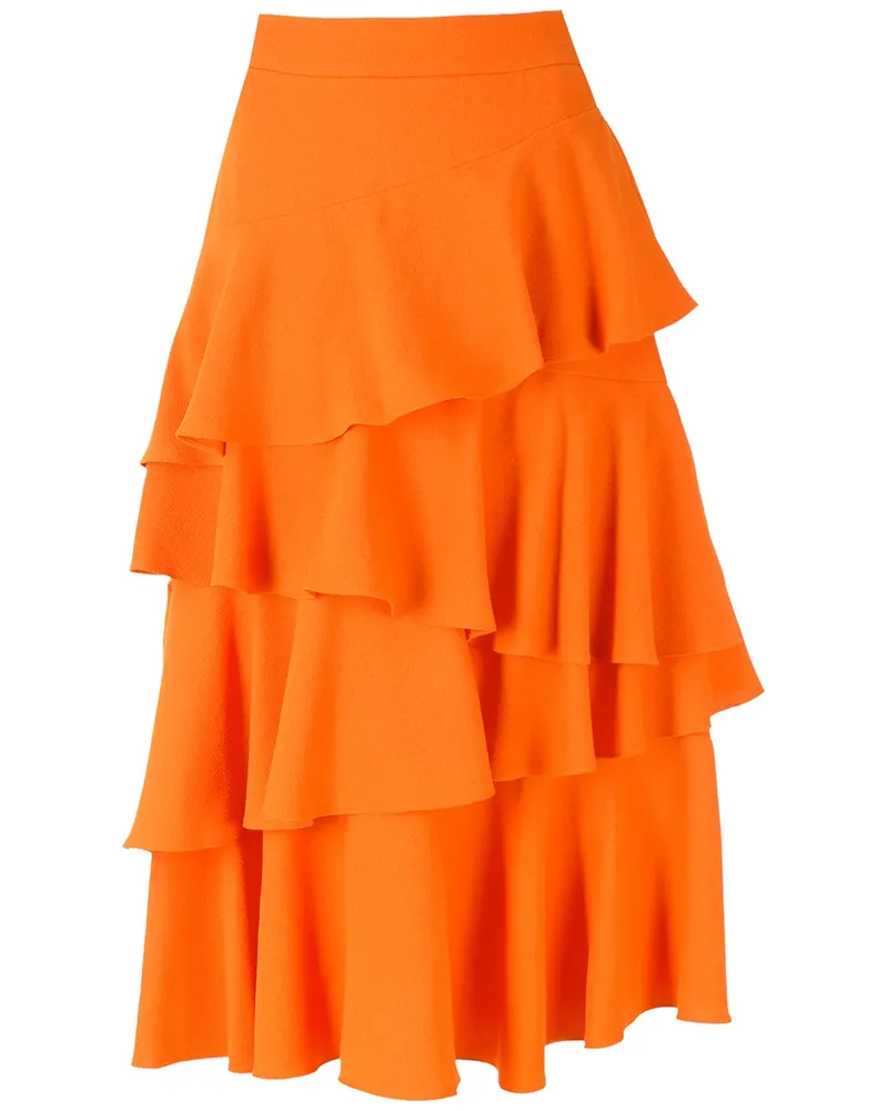 OLYMPIAH Fresia Midirock - Orange Orange