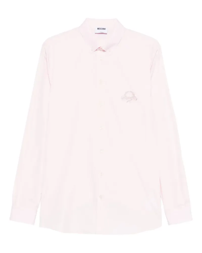 Moschino Besticktes Hemd - Rosa Rosa