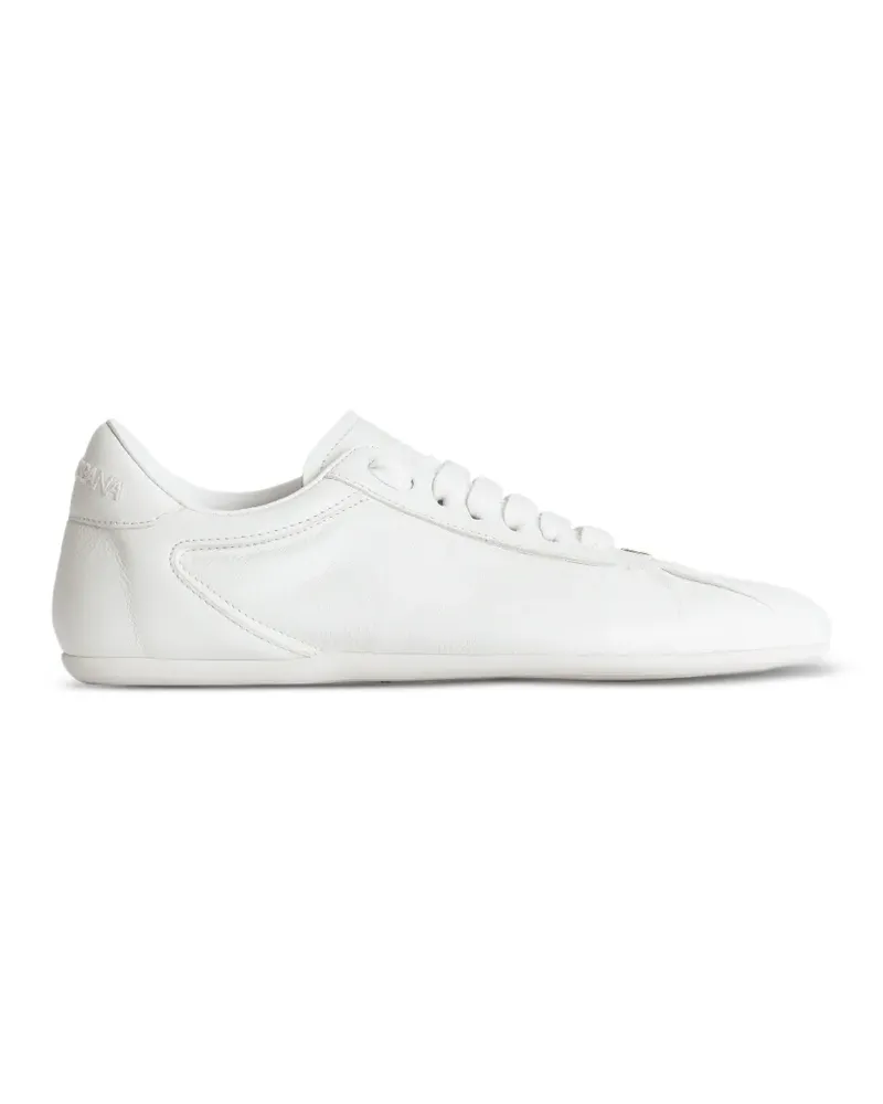 Dolce & Gabbana soft ballet sneakers in calfskin - Weiß Weiß