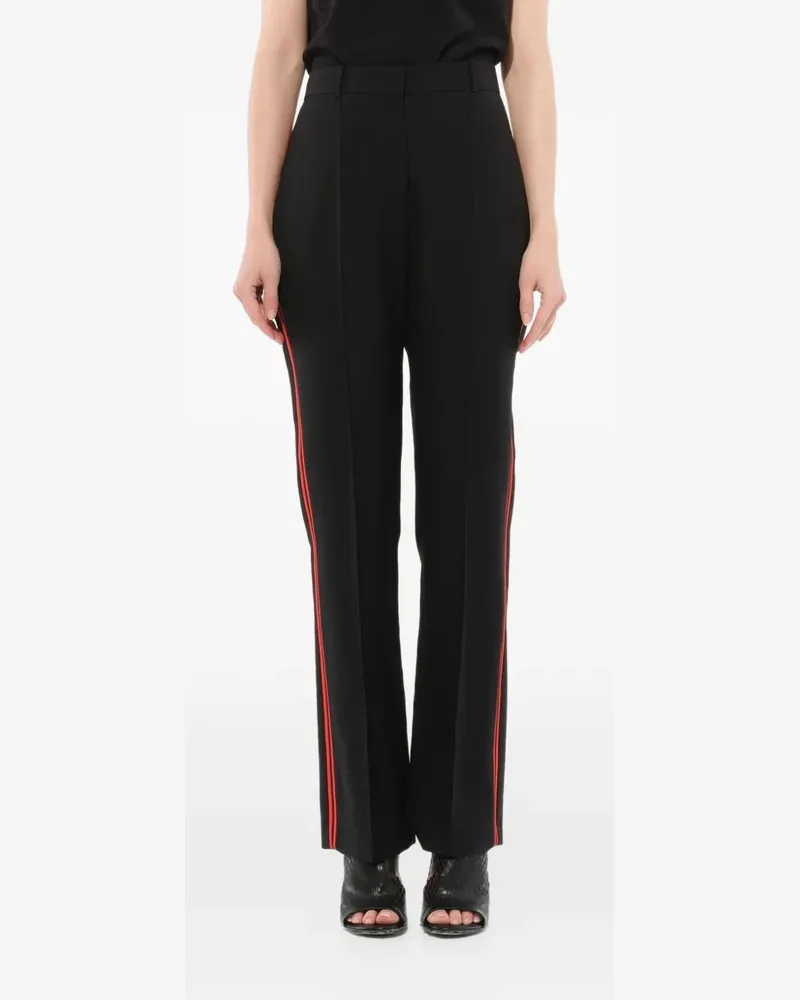 Givenchy Hose mit Besatzstreifen an den Seiten - Schwarz Schwarz
