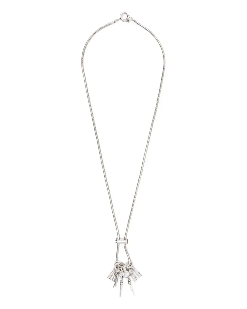 Isabel Marant key pendant necklace - Silber Silber