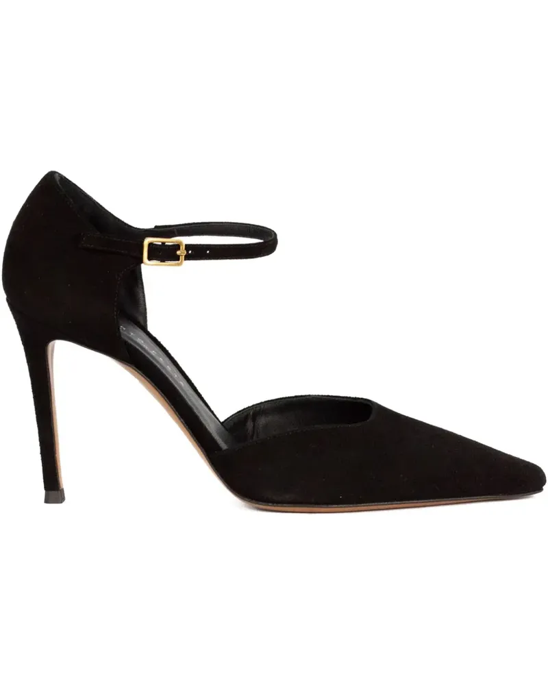 FESTA Milano Donella Pumps mit Schnallenriemen 70mm - Schwarz Schwarz
