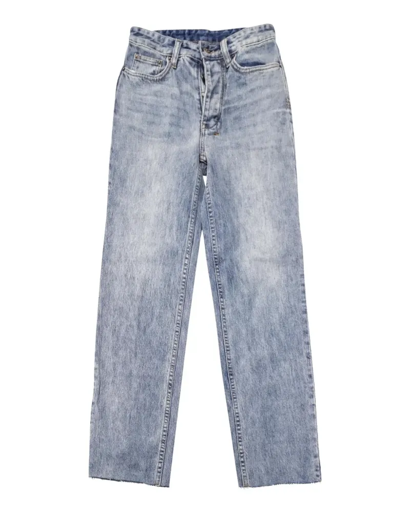 ksubi Ungesäumte Brooklyn Hose - Blau Blau
