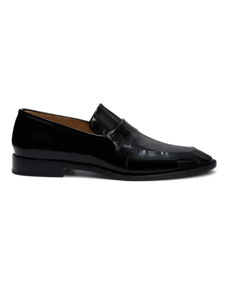 Jil Sander Loafer mit runder Kappe - Schwarz Schwarz