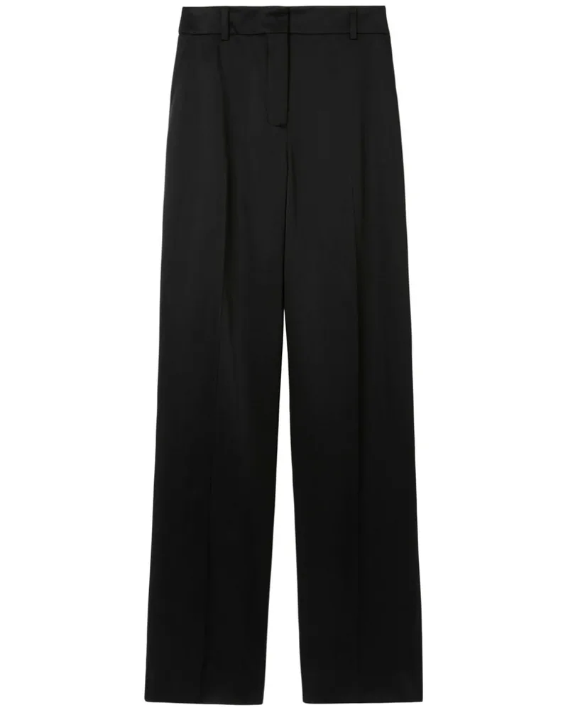 Burberry Elegante Hose - Schwarz Schwarz
