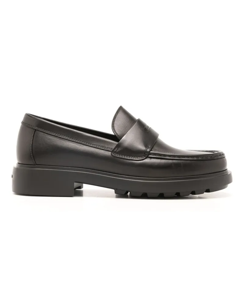 Ferragamo Penny-Loafer aus Leder - Schwarz Schwarz