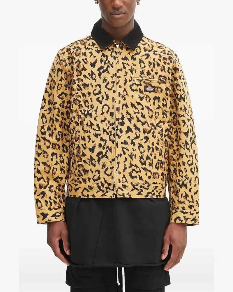 Wacko Maria x Dickies animal-print corduroy jacket - Nude Nude