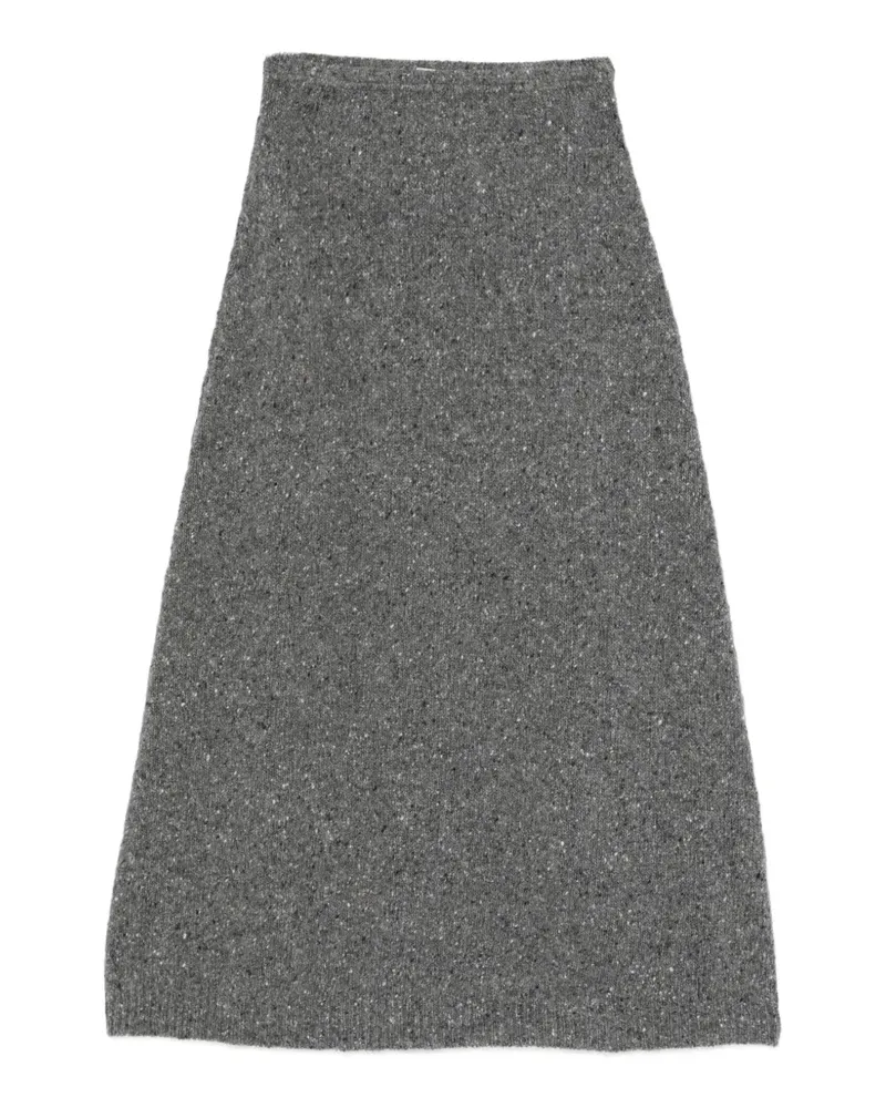 Bruno Manetti Midirock in A-Linie - Grau Grau
