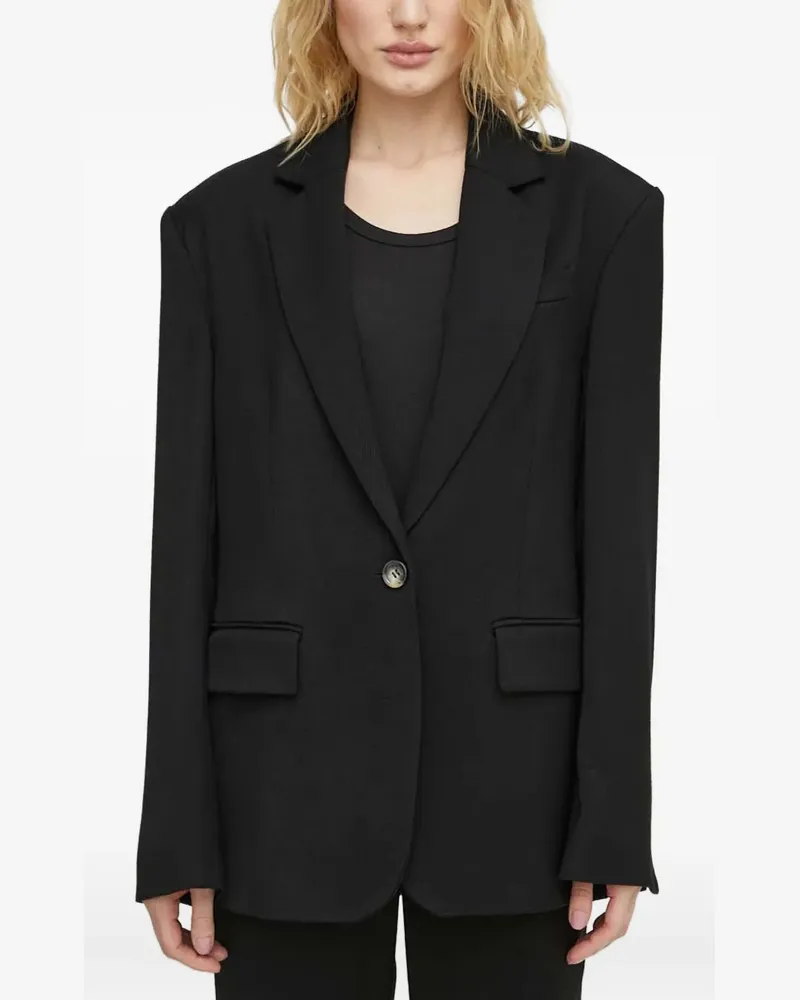 Day Birger et Mikkelsen buttoned blazer - Schwarz Schwarz