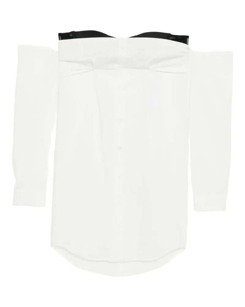 Magliano Decollete Kleid - Weiß Weiß