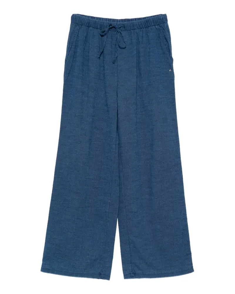 DKNY drawstring palazzo pants - Blau Blau