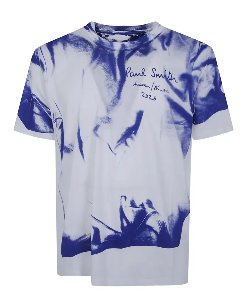 Paul Smith T-Shirt mit Foto-Print - Weiß Weiß