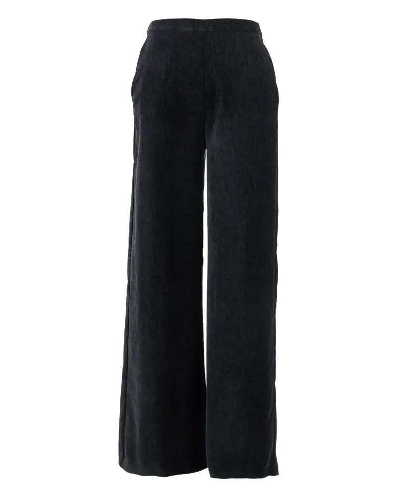 forte_forte Hose mit weitem Bein - Schwarz Schwarz