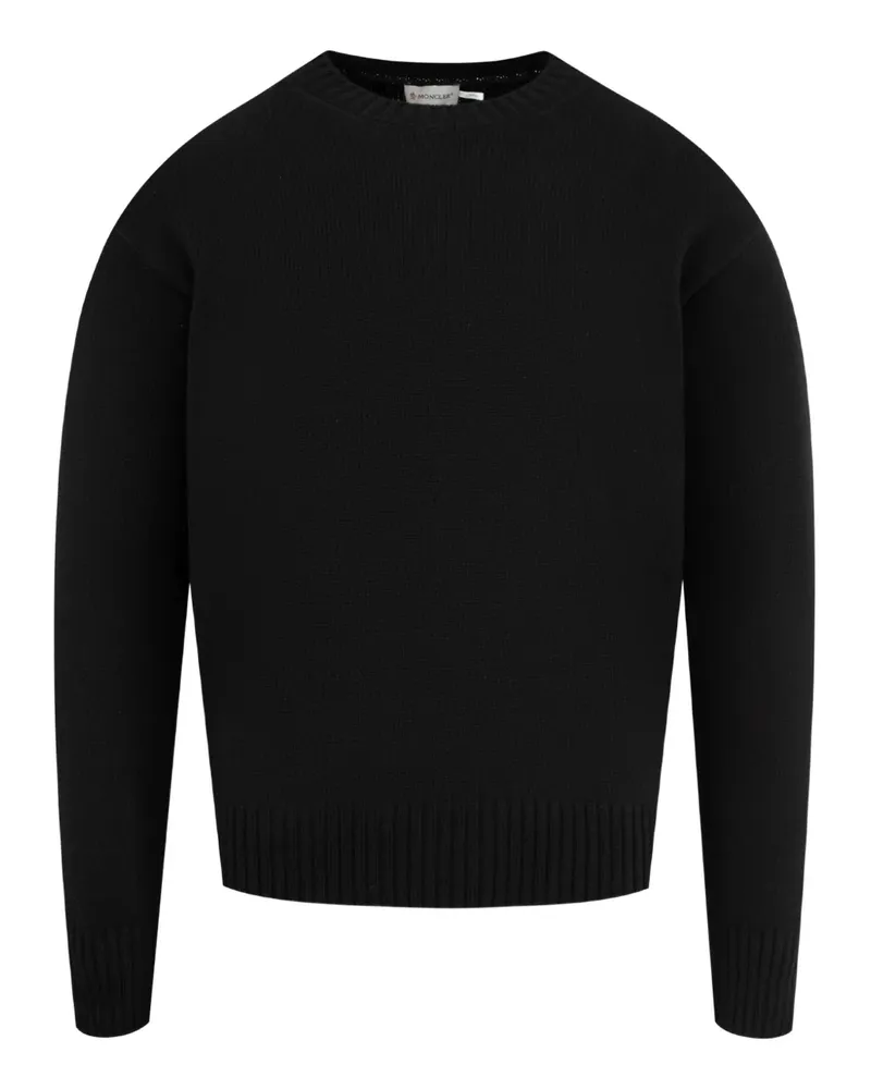 Moncler Pullover mit Rundhalsausschnitt - Schwarz Schwarz