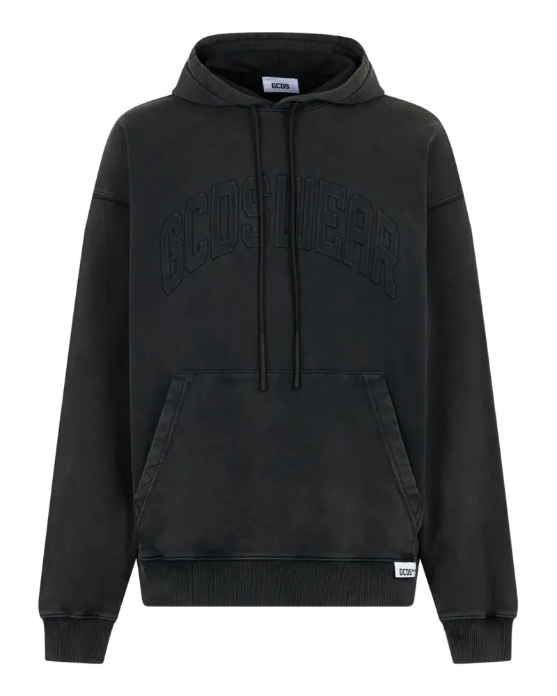 GCDS Klassischer Hoodie - Grau Grau