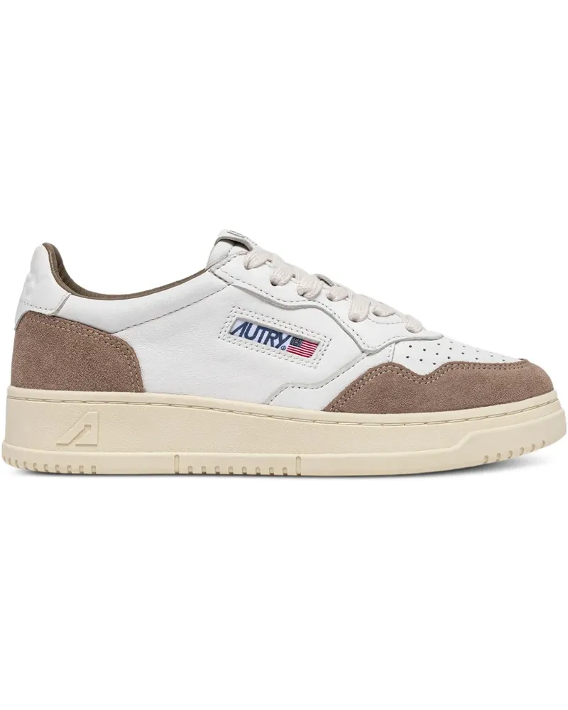 AUTRY Sneakers mit Wildledereinsätzen - Weiß Weiß