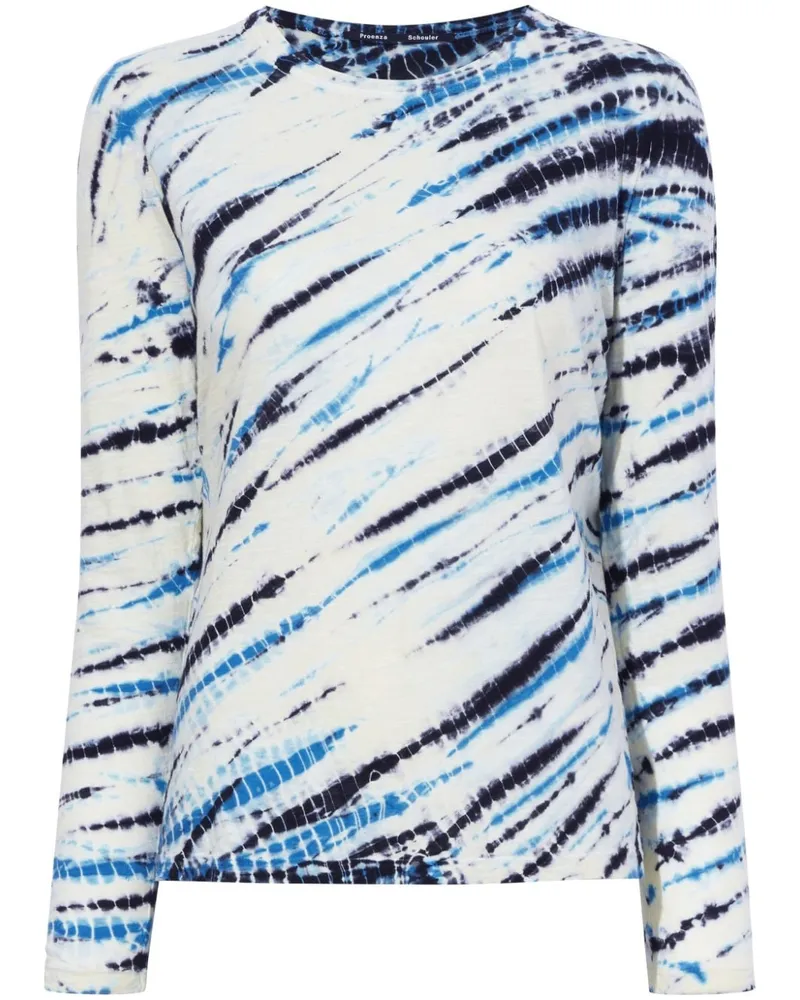 Proenza Schouler Bluse mit Batik-Print - Nude Nude