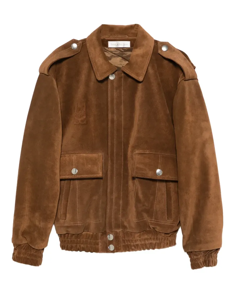 Ludovic de Saint Sernin Robert Bomberjacke mit aufgesetzten Taschen - Braun Braun