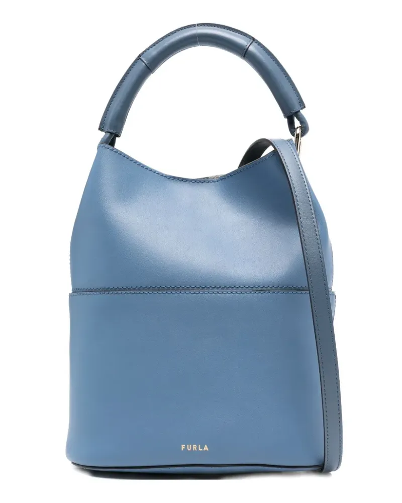 Furla Kleine Sfera Beuteltasche mit Henkel - Blau Blau