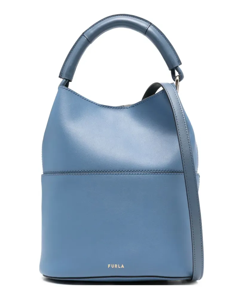 Furla Kleine Sfera Beuteltasche mit Henkel - Blau Blau