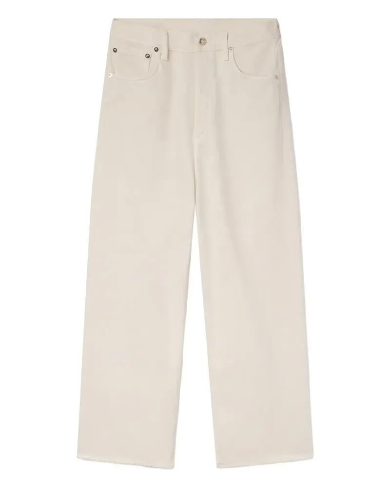 AGOLDE Ausgefranste Jeans - Nude Nude