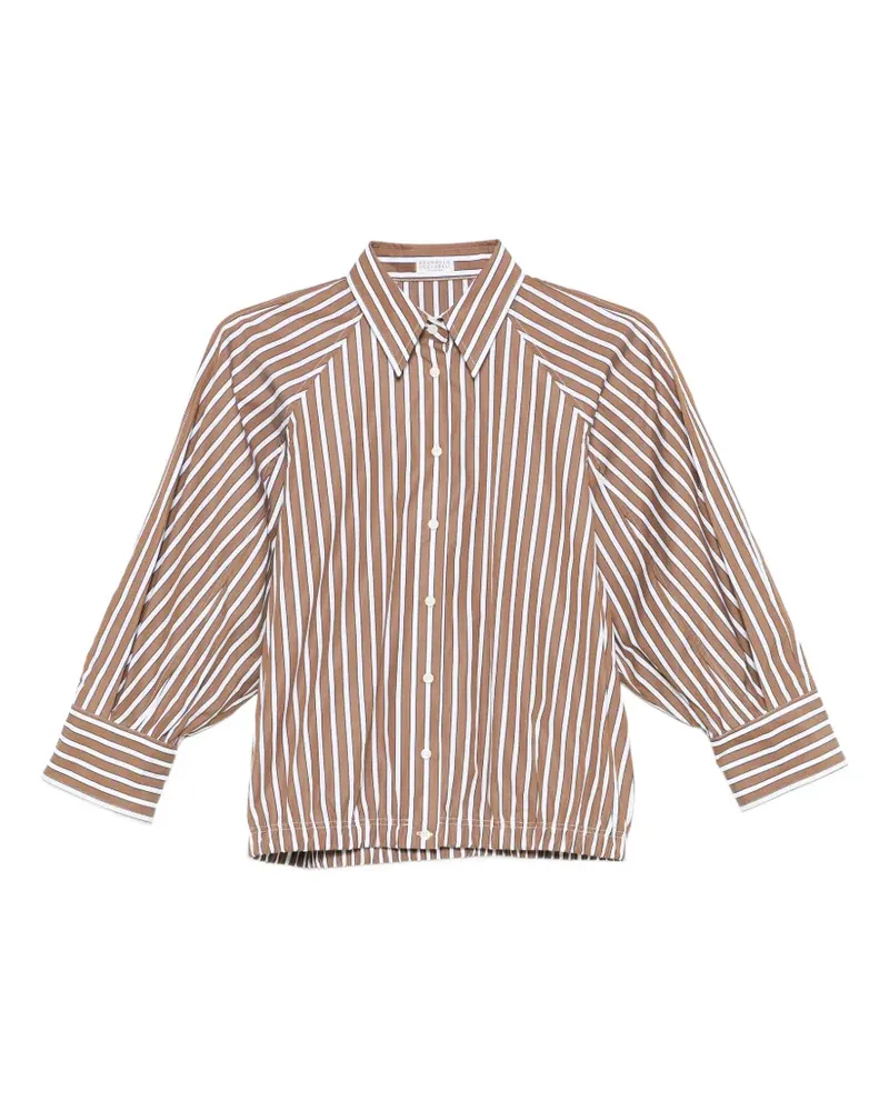 Brunello Cucinelli striped shirt - Braun Braun