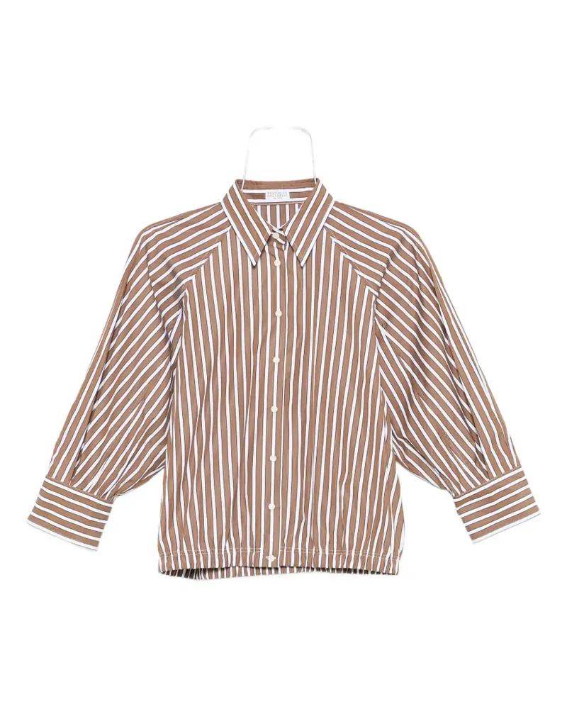Brunello Cucinelli striped shirt - Braun Braun