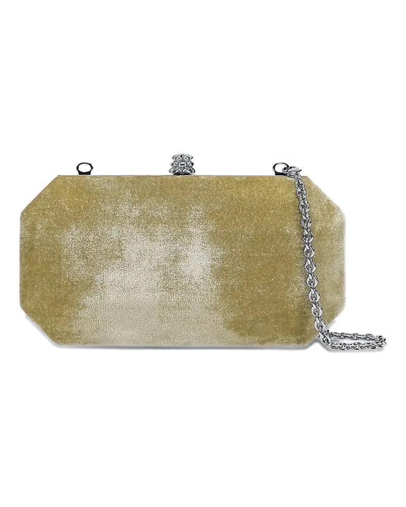 Tyler Ellis Kleine Perry Clutch - Gold Gold