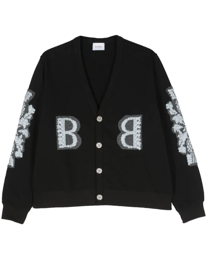 Barrie Cardigan mit B-Logo - Schwarz Schwarz