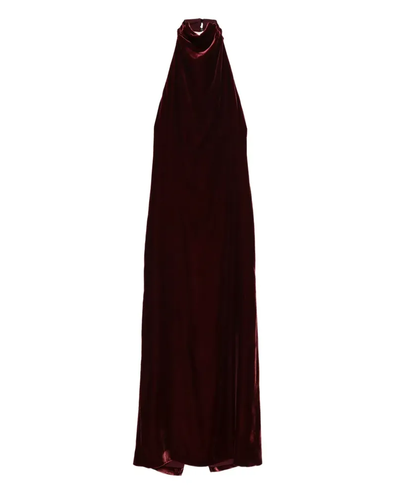 Raquel Diniz Myra Maxikleid mit Neckholder - Rot Rot